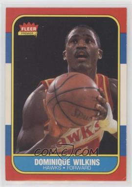 1986-87 Fleer - [Base] #121 - Dominique Wilkins [EX to NM]