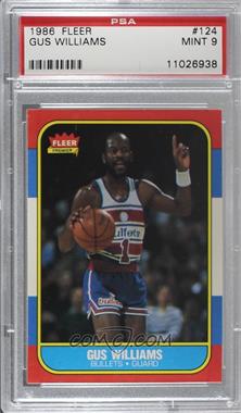 1986-87 Fleer - [Base] #124 - Gus Williams [PSA 9 MINT]