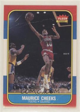 1986-87 Fleer - [Base] #16 - Maurice Cheeks [Poor to Fair]