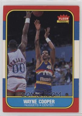 1986-87 Fleer - [Base] #18 - Wayne Cooper [Good to VG‑EX]