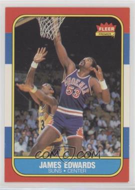 1986-87 Fleer - [Base] #29 - James Edwards