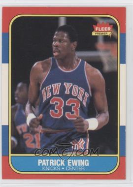 1986-87 Fleer - [Base] #32 - Patrick Ewing