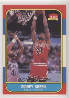 1986-87 Fleer - [Base] #40 - Sidney Green [EX to NM]