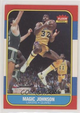 1986-87 Fleer - [Base] #53 - Magic Johnson [EX to NM]