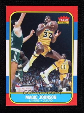 1986-87 Fleer - [Base] #53 - Magic Johnson