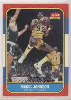 1986-87 Fleer - [Base] #53 - Magic Johnson