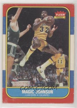 1986-87 Fleer - [Base] #53 - Magic Johnson [Good to VG‑EX]