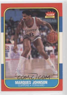 1986-87 Fleer - [Base] #54 - Marques Johnson