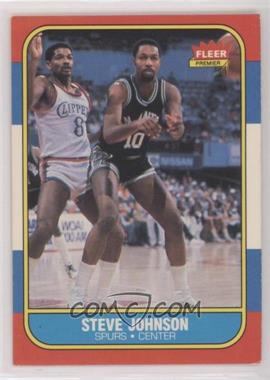 1986-87 Fleer - [Base] #55 - Steve Johnson