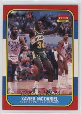 1986-87 Fleer - [Base] #72 - Xavier McDaniel