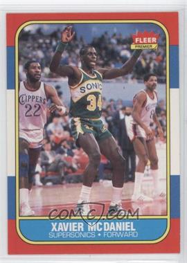 1986-87 Fleer - [Base] #72 - Xavier McDaniel