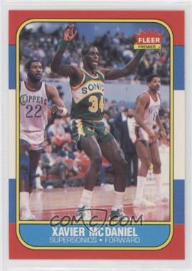 1986-87 Fleer - [Base] #72 - Xavier McDaniel