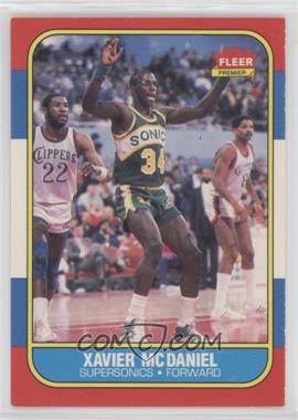 1986-87 Fleer - [Base] #72 - Xavier McDaniel