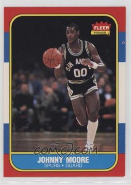 1986-87 Fleer - [Base] #76 - Johnny Moore