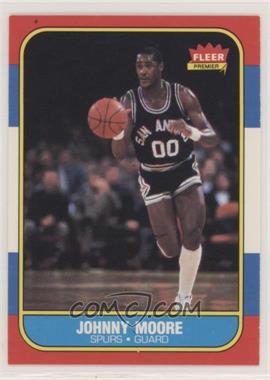 1986-87 Fleer - [Base] #76 - Johnny Moore