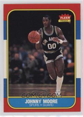 1986-87 Fleer - [Base] #76 - Johnny Moore