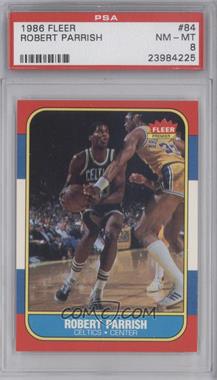 1986-87 Fleer - [Base] #84 - Robert Parish [PSA 8 NM‑MT]