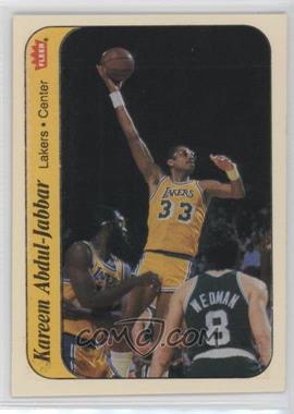 1986-87 Fleer - Stickers #1 - Kareem Abdul-Jabbar