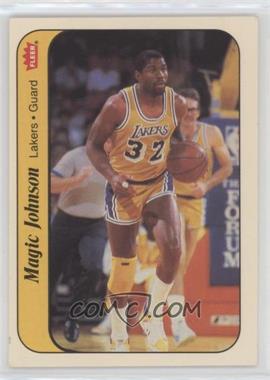 1986-87 Fleer - Stickers #7 - Magic Johnson