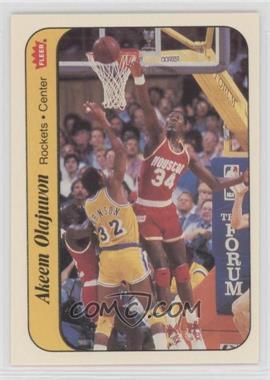 1986-87 Fleer - Stickers #9 - Hakeem Olajuwon