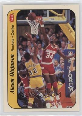 1986-87 Fleer - Stickers #9 - Hakeem Olajuwon