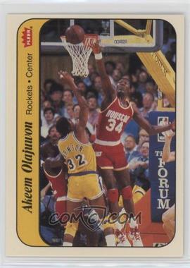 1986-87 Fleer - Stickers #9 - Hakeem Olajuwon