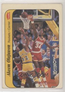 1986-87 Fleer - Stickers #9 - Hakeem Olajuwon