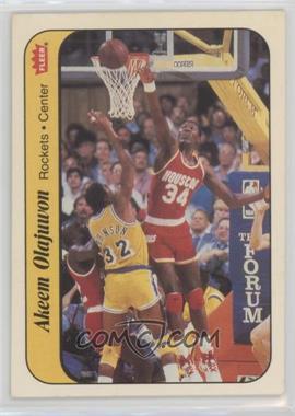 1986-87 Fleer - Stickers #9 - Hakeem Olajuwon