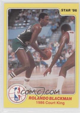 1986 Star Court Kings - [Base] #5 - Rolando Blackman