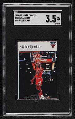 1986 Super Canasta NBA Stickers - [Base] #_MIJO - Michael Jordan [SGC 3.5 VG+]