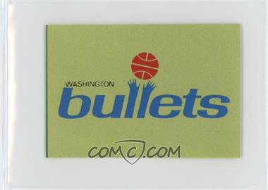 1986 Super Canasta NBA Stickers - [Base] #_WABU - Washington Bullets