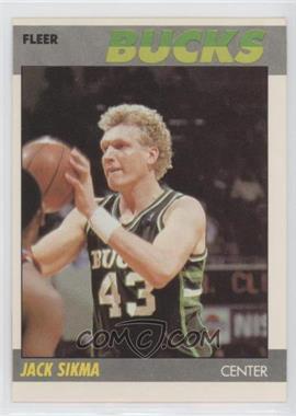 1987-88 Fleer - [Base] #100 - Jack Sikma