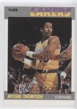 1987-88 Fleer - [Base] #108 - Mychal Thompson