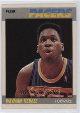 1987-88 Fleer - [Base] #111 - Wayman Tisdale [EX to NM]