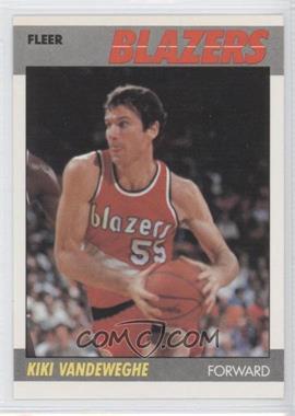 1987-88 Fleer - [Base] #116 - Kiki Vandeweghe