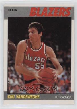 1987-88 Fleer - [Base] #116 - Kiki Vandeweghe