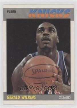 1987-88 Fleer - [Base] #119 - Gerald Wilkins