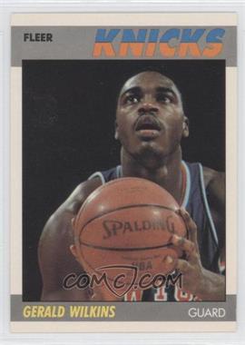 1987-88 Fleer - [Base] #119 - Gerald Wilkins