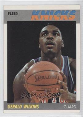 1987-88 Fleer - [Base] #119 - Gerald Wilkins