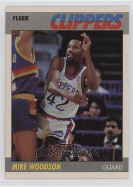 1987-88 Fleer - [Base] #128 - Mike Woodson