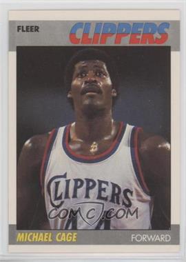 1987-88 Fleer - [Base] #15 - Michael Cage