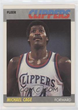 1987-88 Fleer - [Base] #15 - Michael Cage