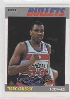 1987-88 Fleer - [Base] #18 - Terry Catledge