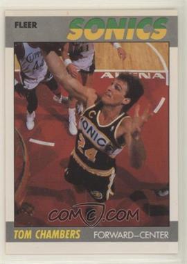 1987-88 Fleer - [Base] #19 - Tom Chambers