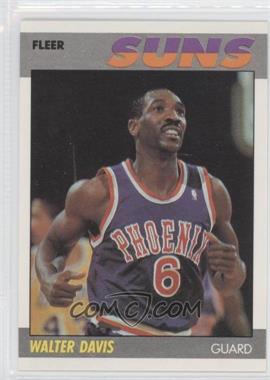 1987-88 Fleer - [Base] #26 - Walter Davis