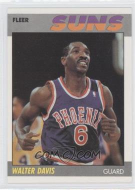 1987-88 Fleer - [Base] #26 - Walter Davis