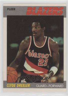 1987-88 Fleer - [Base] #30 - Clyde Drexler