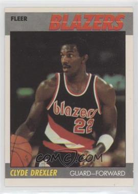 1987-88 Fleer - [Base] #30 - Clyde Drexler