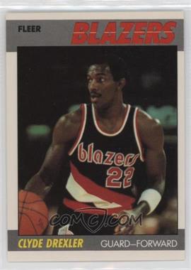 1987-88 Fleer - [Base] #30 - Clyde Drexler