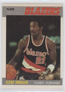 1987-88 Fleer - [Base] #30 - Clyde Drexler